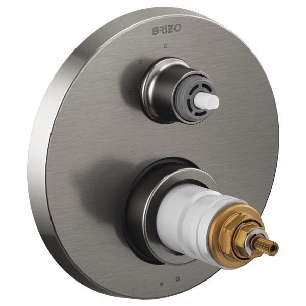BRIZO LITZE T75535 TEMPASSURE THERMOSTATIC VALVE WITH 3 SETTING DIVERTER TRIM