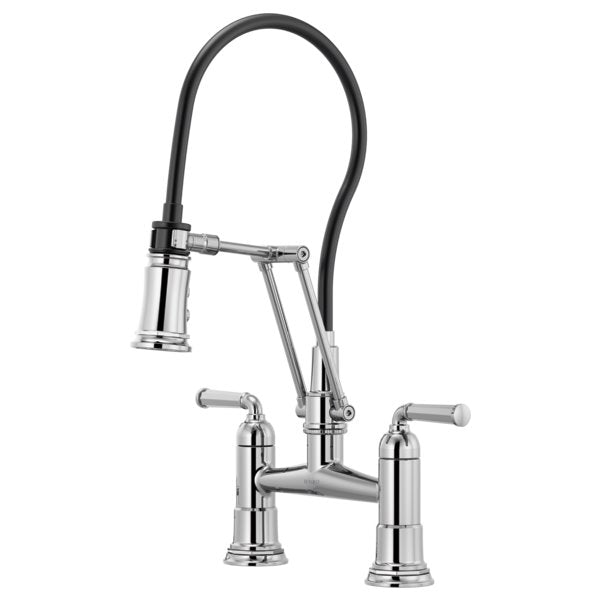 BRIZO ROOK 62274LF ARTICULATING BRIDGE FAUCET