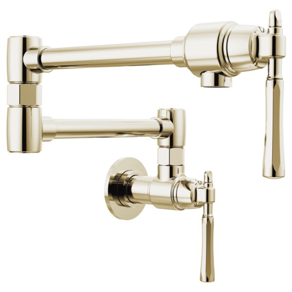 BRIZO TULHAM 62858LF WALL MOUNT POT FILLER - 2L