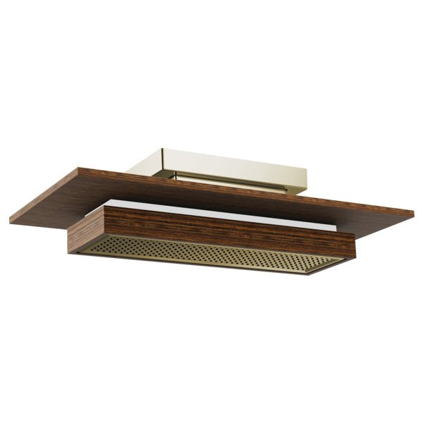 BRIZO FRANK LLOYD WRIGHT 81422 RECTANGULAR RAINCAN SHOWERHEAD - 1.75 GP