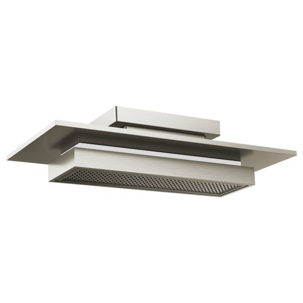 BRIZO FRANK LLOYD WRIGHT 81422-2.5 RECTANGULAR RAINCAN SHOWERHEAD - 2.5 GPM