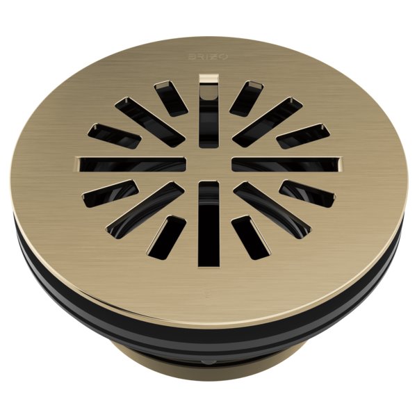 BRIZO BT051414 4" PREFAB ROUND SHOWER DRAIN