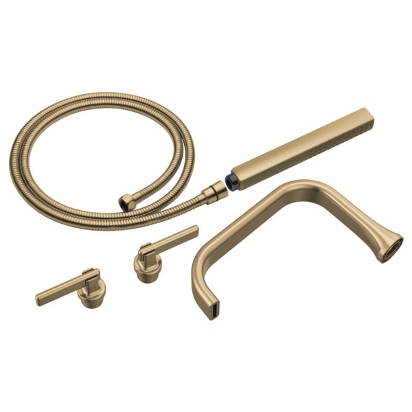 BRIZO ALLARIA T70368 2H TUB FILLER TRIM KIT - LEVER HANDLE