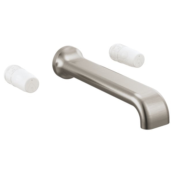 BRIZO ALLARIA T70467-LHP TWO HANDLE WALLMOUNT TUB FILLER