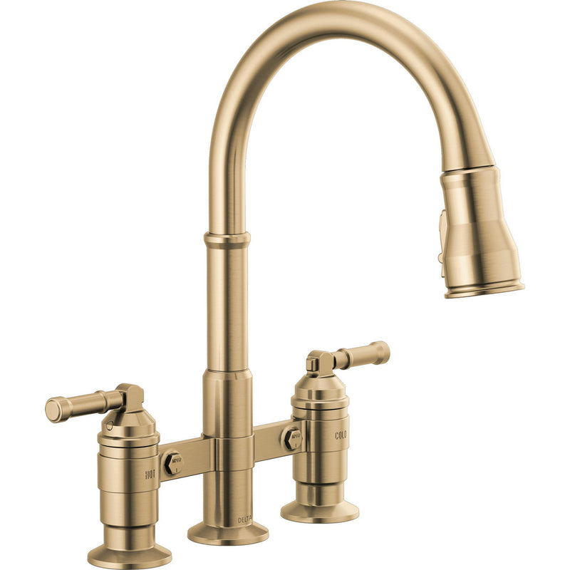 DELTA BRODERICK 2390L-DST PULL-DOWN BRIDGE KIT W/SHIELDSPRAY 2L