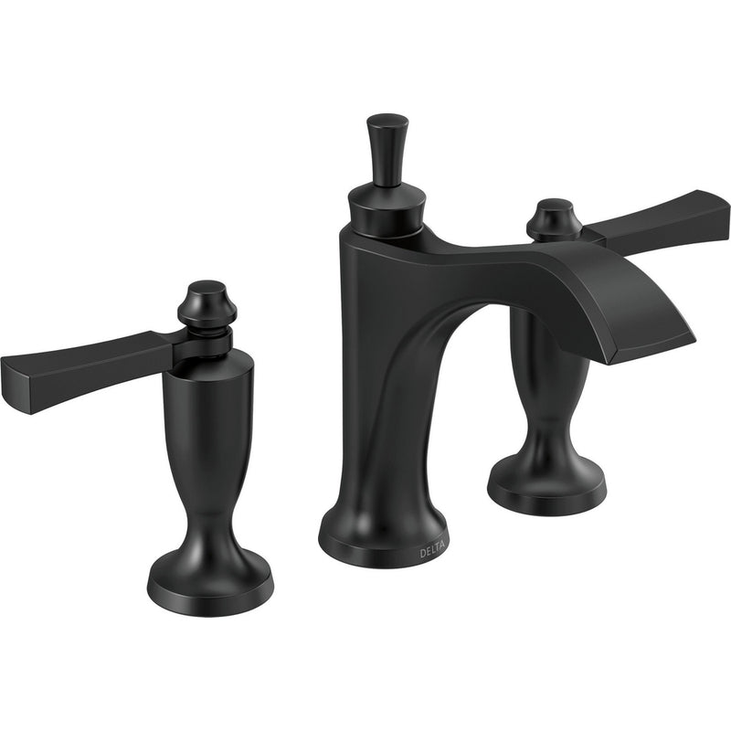 DELTA DORVAL 3556-MPU-DST WIDESPREAD BATHROOM FAUCET