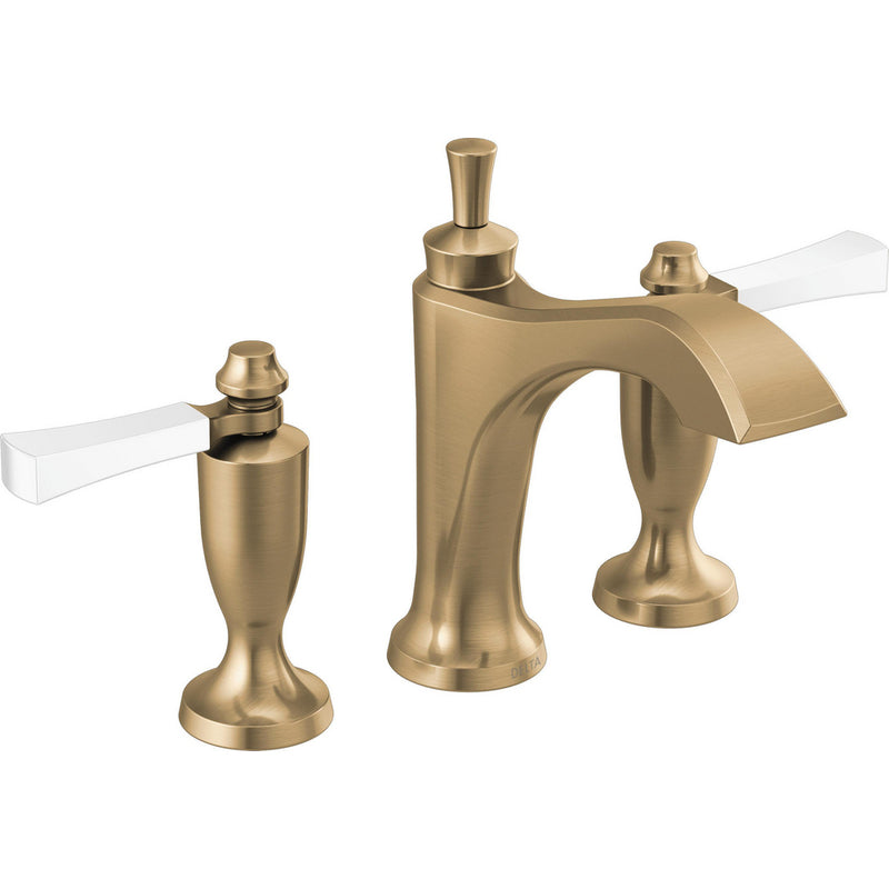 DELTA DORVAL 3556-MPU-DST WIDESPREAD BATHROOM FAUCET