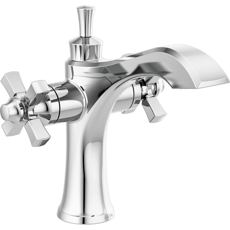 DELTA DORVAL 857-DST SINGLE HOLE MONOBLOCK BATHROOM FAUCET
