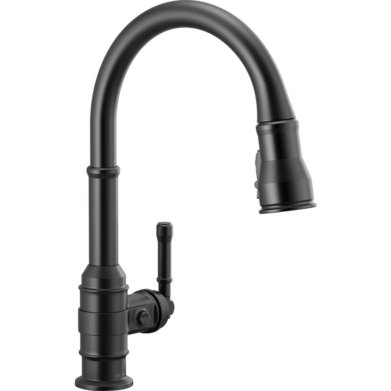DELTA BRODERICK 9190-DST PULL-DOWN KITCHEN W/SHIELDSPRAY 1L