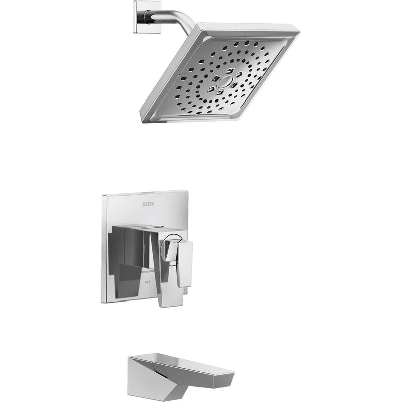 DELTA TRILLIAN T17443 17 SERIES H2OKINETIC TUB SHOWER TRIM
