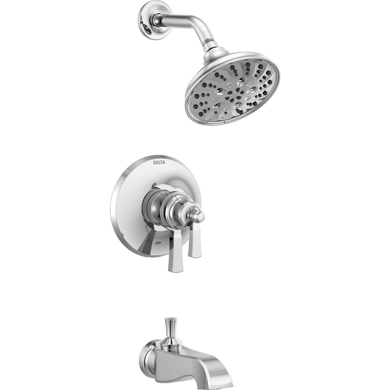 DELTA DORVAL T17T456 17 THERMOSTATIC TUB AND SHOWER TRIM