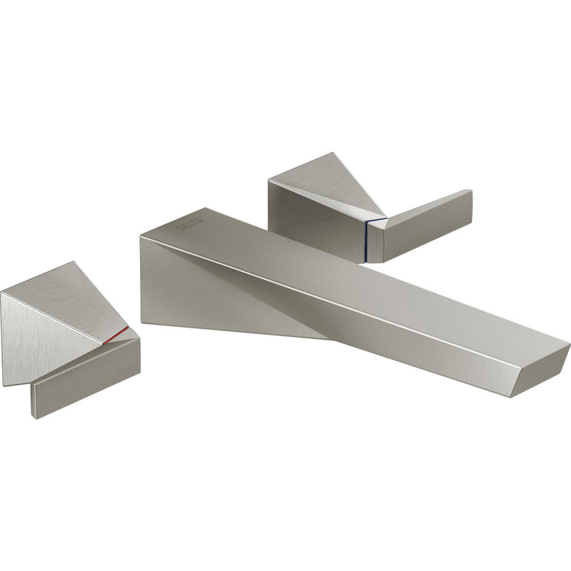DELTA TRILLIAN T3543LF-WL 2H WALL MOUNT LAVATORY FAUCET