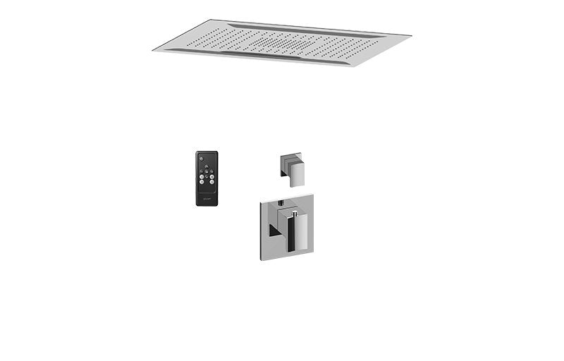 Graff AQ2.000SG-LM36E0 Ceiling-Mount Shower System with Diverter Valve