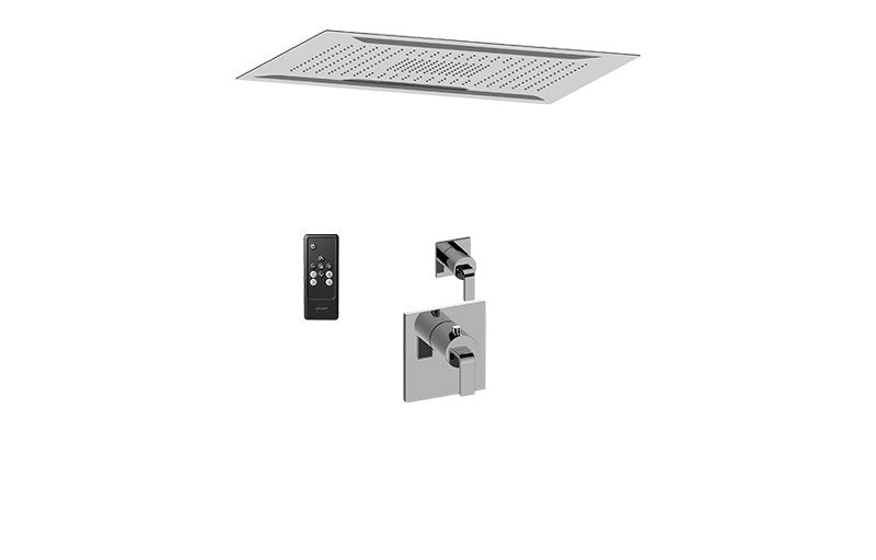 Graff AQ2.000SG-LM40E0 Ceiling-Mount Shower System with Diverter Valve