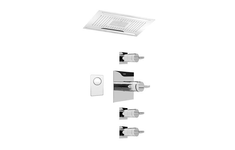 Graff AQ4.000A-C14S-T Ceiling-Mount Shower System - Trim