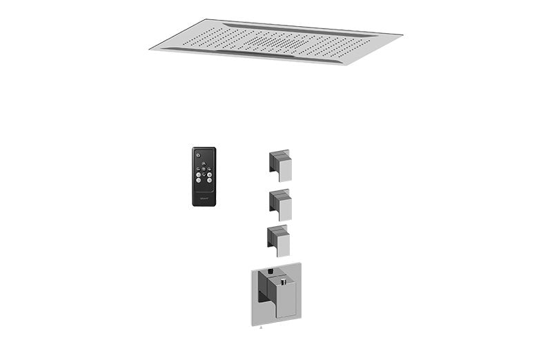 Graff AQ4.000SC-LM31E0-T Ceiling-Mount Shower System - Trim