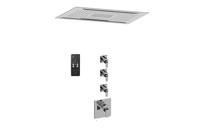 Graff AQ4.000SC-LM40E0-T Ceiling-Mount Shower System - Trim