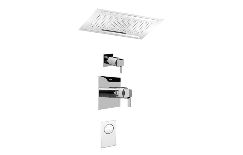 Graff AQ5.000A-LM39S Ceiling-Mount Shower System with Diverter Valve