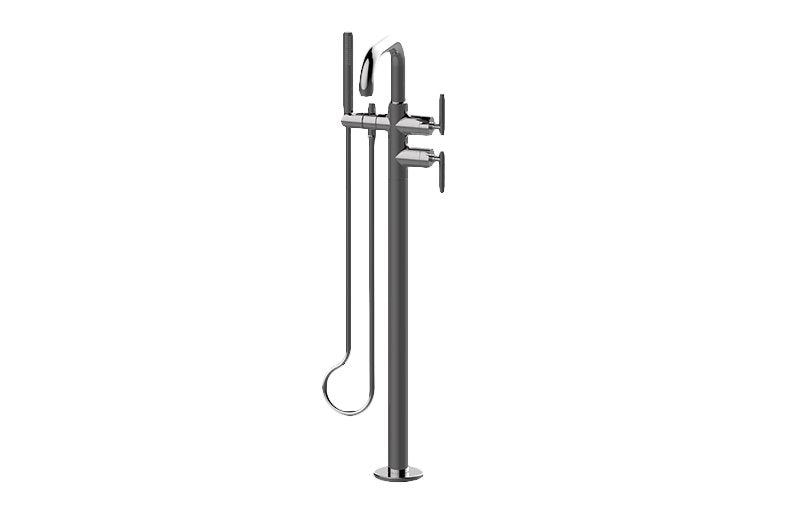 Graff G-11454-LM57B-T Harley Floor-Mounted Tub Filler - Trim Only