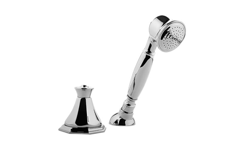 Graff G-1955-T Topaz Deck-Mounted Handshower and Diverter - Trim Only