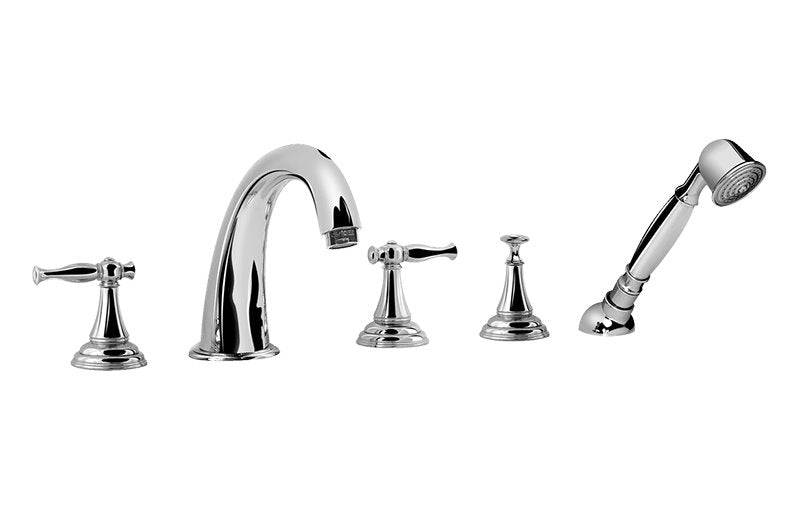 Graff G-2451-LM22 Lauren Roman Tub Set