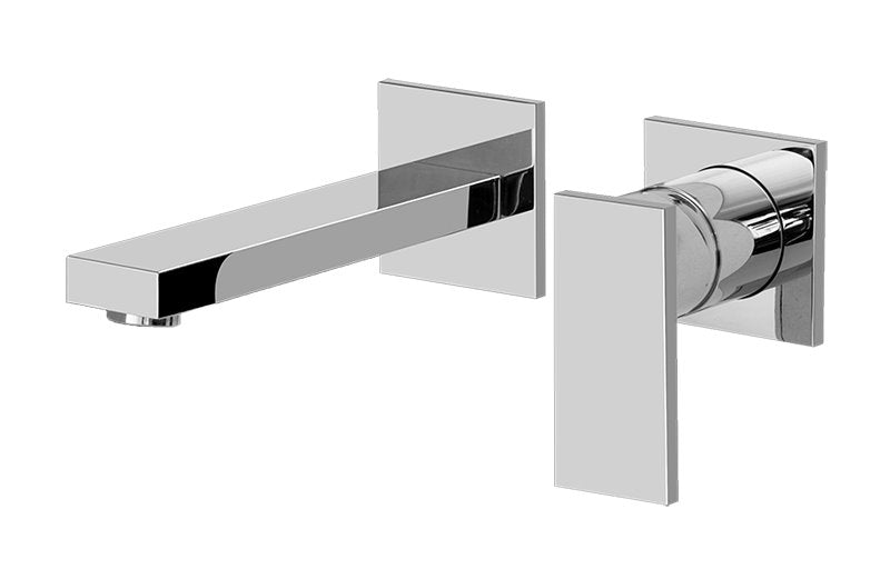 Graff G-3735-LM31W Solar Wall-Mounted Lavatory Faucet with Single Handle