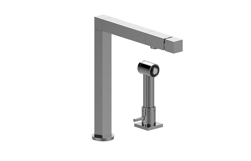 Graff G-4866 Manhattan Kitchen Faucet with Independent Kitchen Side Spray