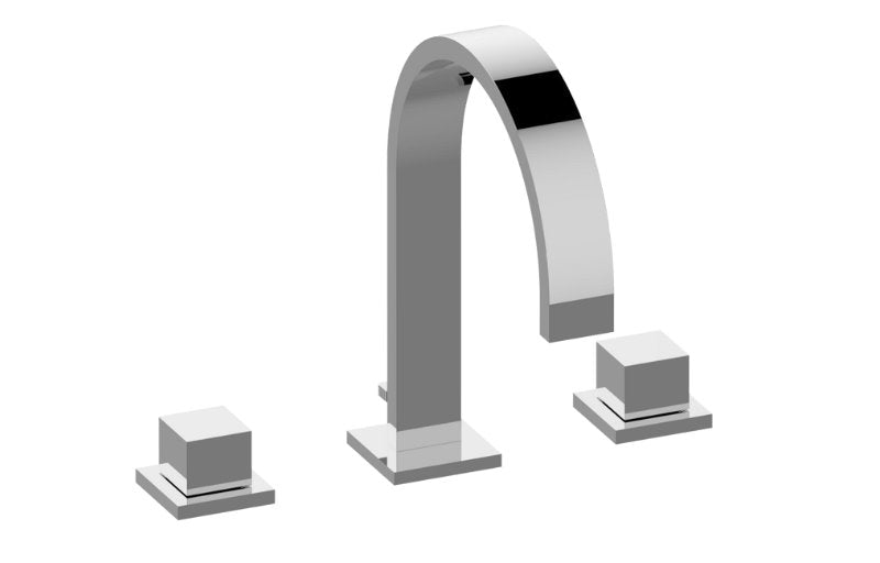 Graff G-6210-C12B Qubic Tre Widespread Lavatory Faucet
