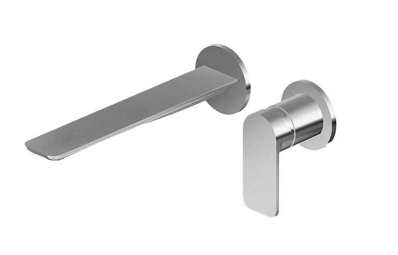 Graff G-6339-LM42W Sento Wall-Mounted Lavatory Faucet with Single Handle
