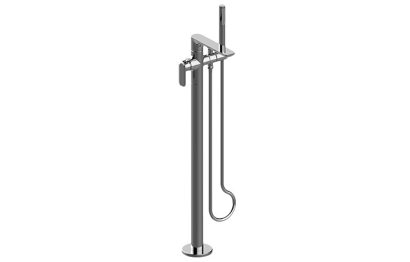 Graff G-6354-LM58N-T Sento Floor-Mounted Tub Filler - Trim Only
