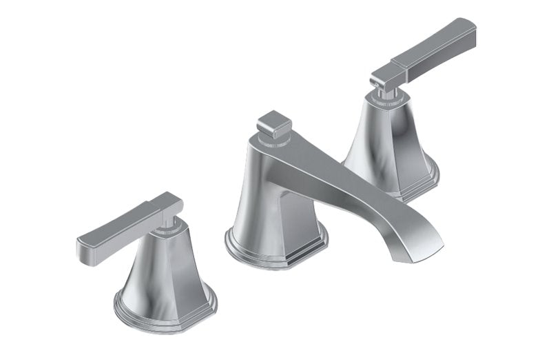 Graff G-6810-LM47B Finezza UNO Widespread Lavatory Faucet with Lever Handle