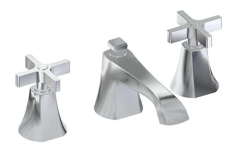 Graff G-6811-C15B Finezza DUE Widespread Lavatory Faucet with Cross Handle