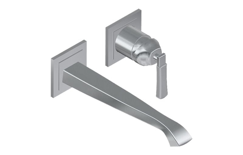 Graff G-6836-LM47W-T Finezza Wall Mount Lavatory Faucet - 9-1/4 Spout - Trim Only