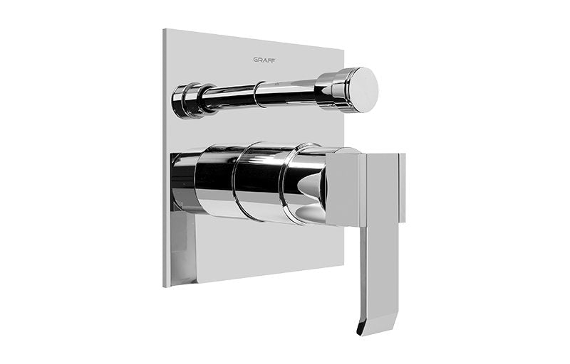Graff G-7090-LM38S-T Qubic SOLID Trim Plate with Handle
