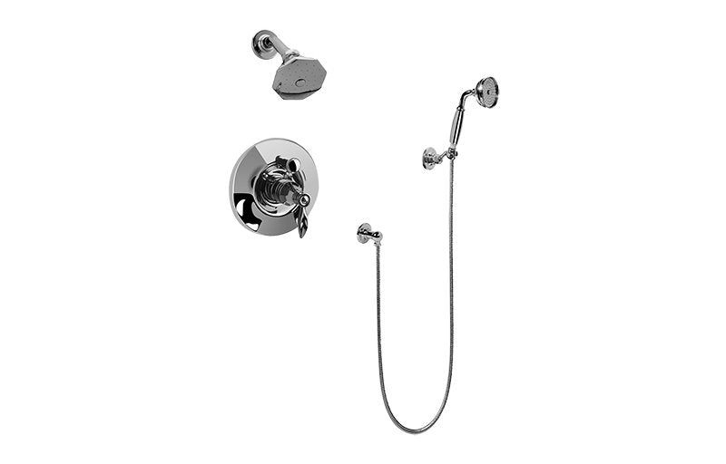 Graff G-7162-LM14-T Topaz Pressure Balancing Tub and Shower Set - Trim Only