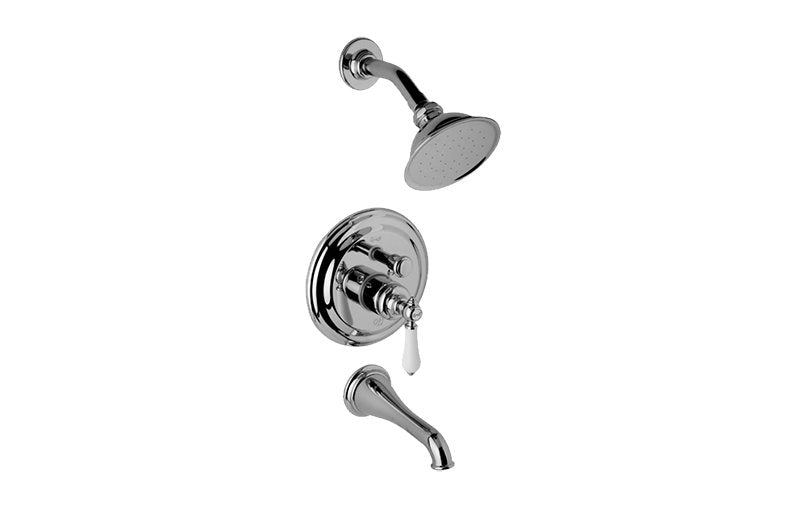 Graff G-7165-LC1S-T Traditional Pressure Balancing Tub and Shower Set - Trim Only