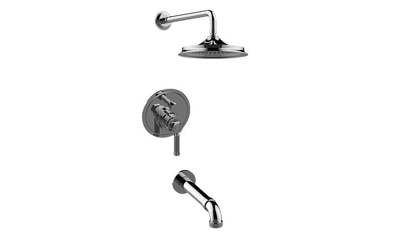 Graff G-7216-LM56B Contemporary Pressure Balancing Shower Set - Rough and Trim