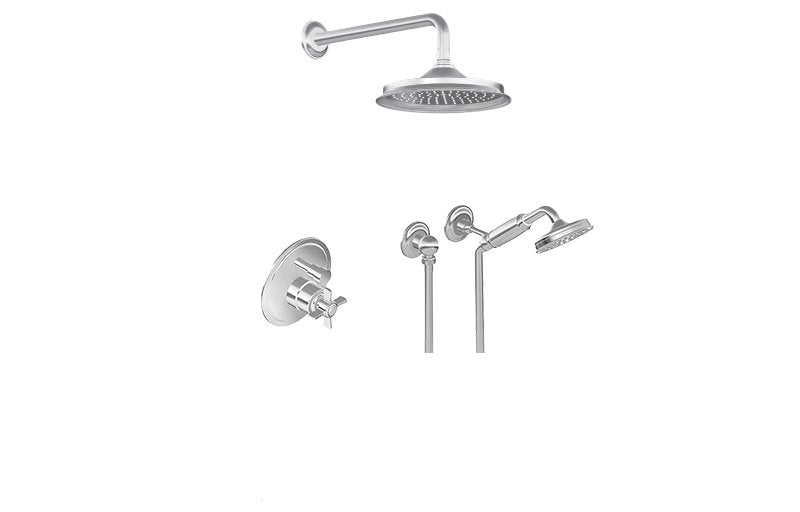 Graff G-7220-C16S Contemporary Pressure Balancing Shower Set - Rough and Trim