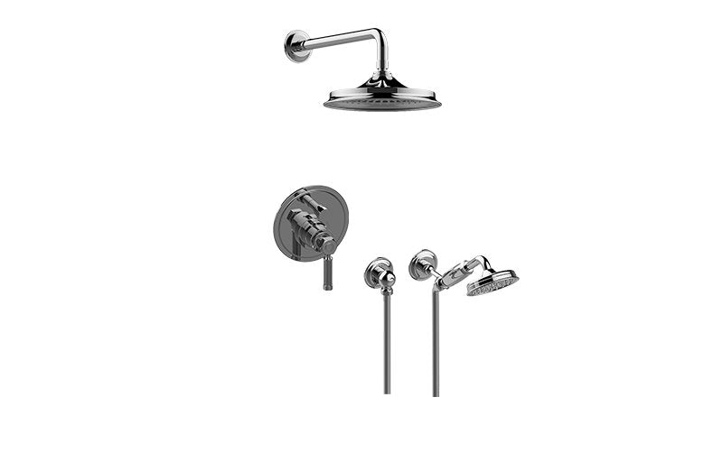 Graff G-7220-LM56B Contemporary Pressure Balancing Shower Set - Rough and Trim