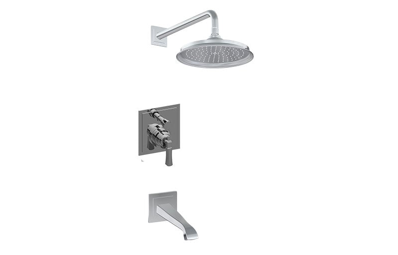 Graff G-7270-LM47S Contemporary Pressure Balancing Shower Set - Rough and Trim