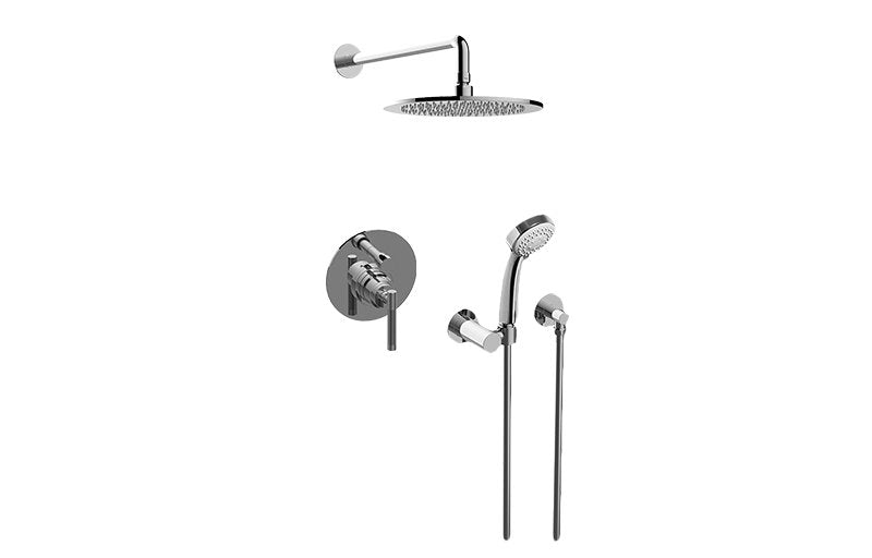 Graff G-7279-LM57B-T Contemporary Pressure Balancing Shower with Handshower - Trim Only