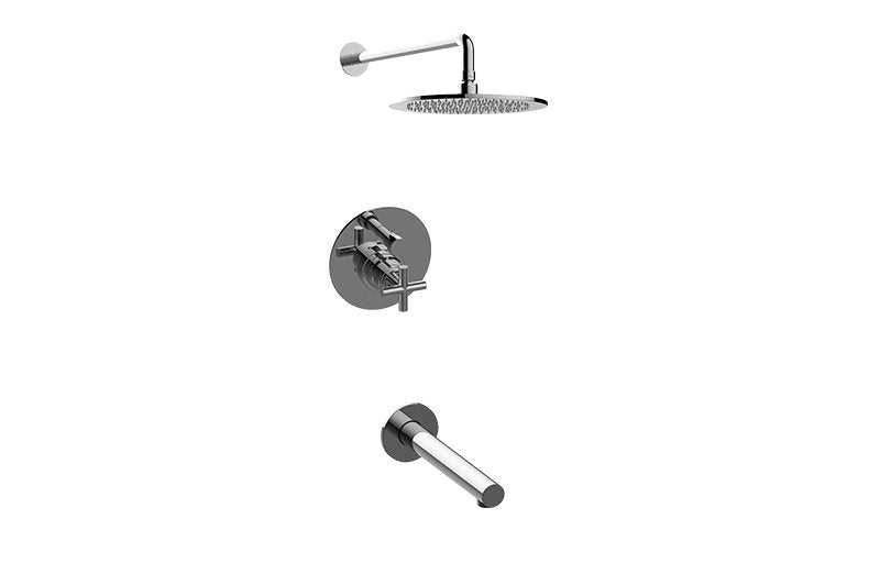 Graff G-7282-C17B-T Contemporary Pressure Balancing Shower Set - Trim Only
