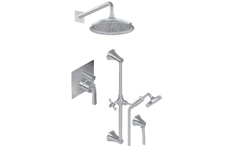 Graff G-7287-LM47S-T Contemporary Pressure Balancing Shower Set - Trim Only
