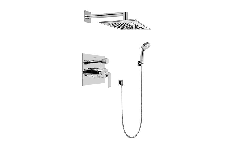 Graff G-7296-LM40S-T Contemporary Pressure Balancing Shower Set - Trim Only