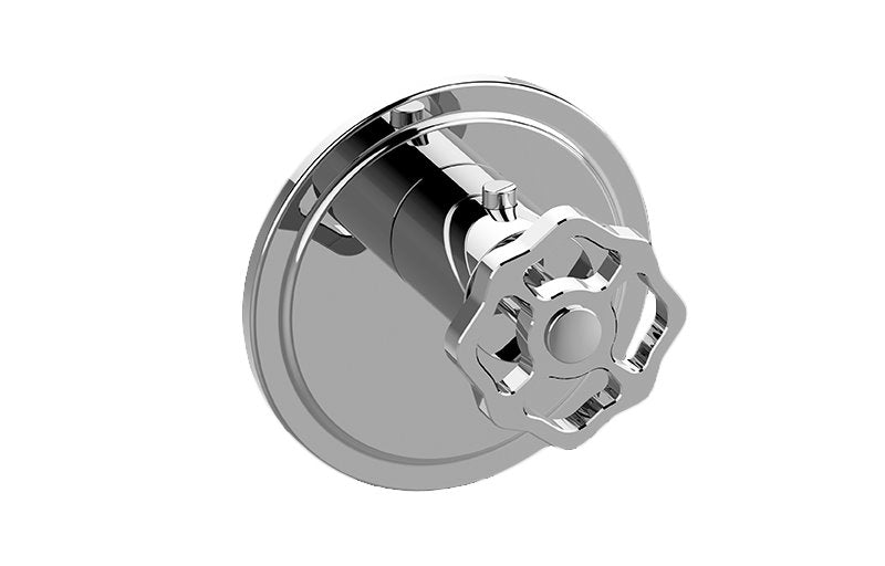 Graff G-8031-C18E-T M-Series Transitional Thermostatic Trim Plate with Vintage Handle