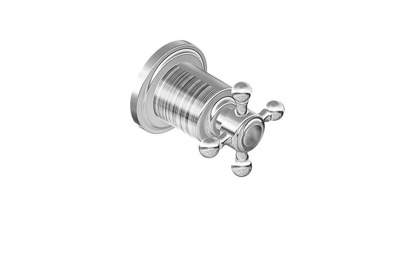 Graff G-8034-C2E1-T M-Series Transitional Stop/Volume Trim Plate with Cross Handle
