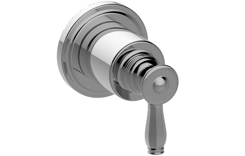 Graff G-8038-LM63E1-T M-Series Transitional 2-Way Diverter Trim Plate with Topaz Handle