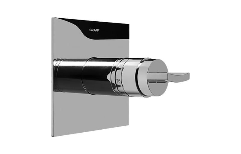 Graff G-8041-C14S-T Sade SOLID Trim Plate with Handle