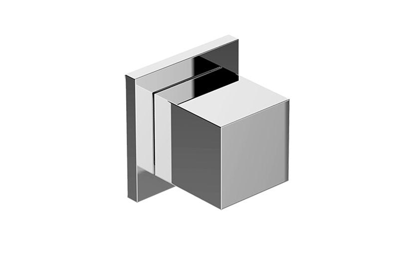 Graff G-8071-SH1-T M-Series Square Two-Way Diverter Valve Trim Plate with Square Handle
