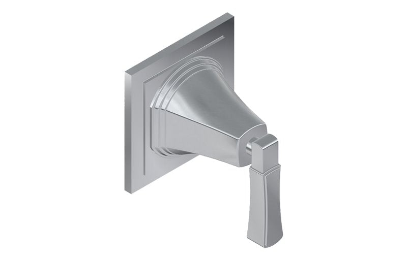 Graff G-8073-LM47E1-T M-Series Finezza UNO 2-Way Diverter Trim Plate with Lever Handle